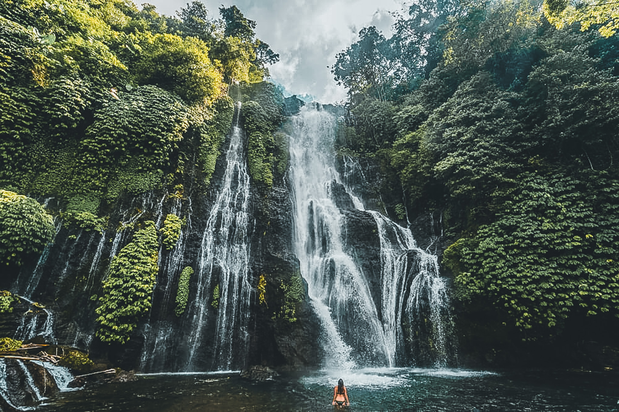 Best North Bali Waterfall Tour for Instagram Banyumala Twin Waterfall